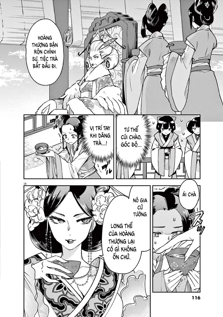 Ansatsu Koukyuu: Ansatsu Nyokan Karin Wa Yuttari Ikitai Chapter 3 - Trang 21