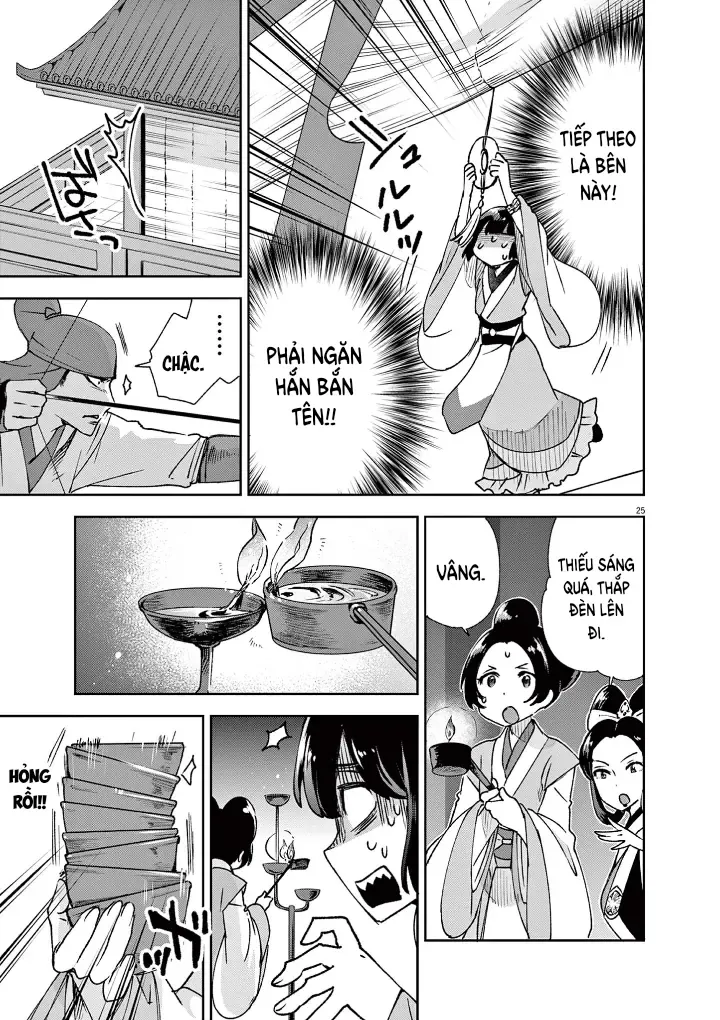 Ansatsu Koukyuu: Ansatsu Nyokan Karin Wa Yuttari Ikitai Chapter 3 - Trang 28