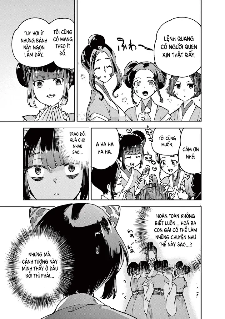 Ansatsu Koukyuu: Ansatsu Nyokan Karin Wa Yuttari Ikitai Chapter 4 - Trang 11