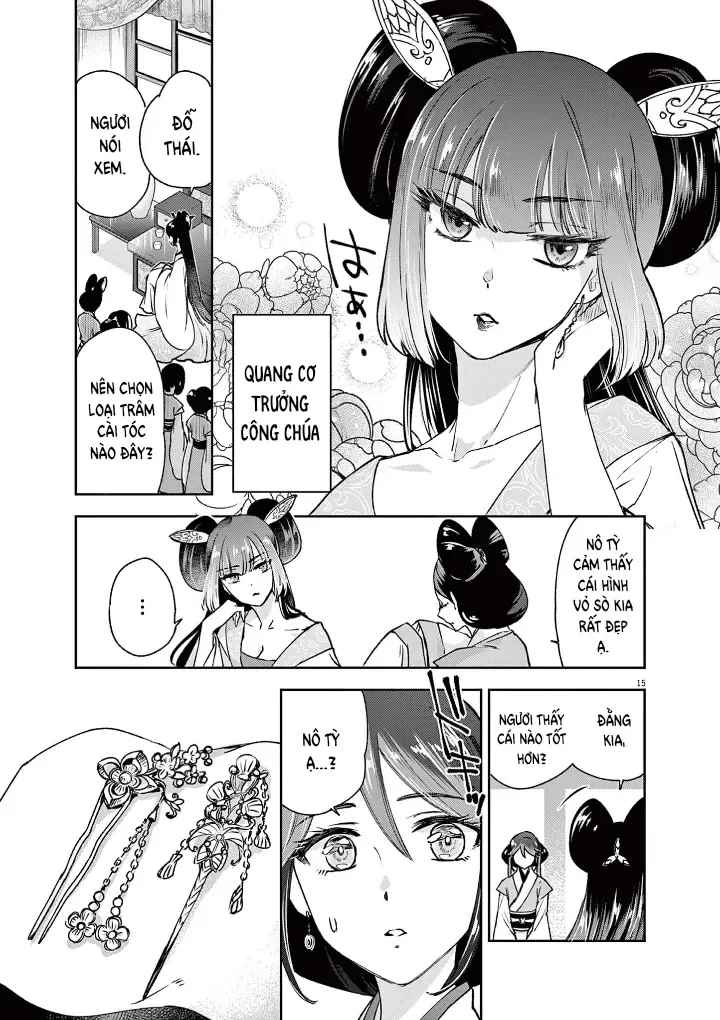Ansatsu Koukyuu: Ansatsu Nyokan Karin Wa Yuttari Ikitai Chapter 4 - Trang 17