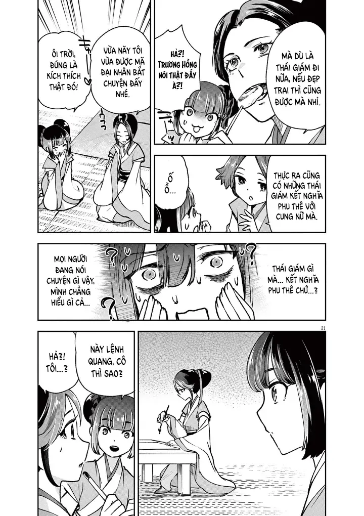 Ansatsu Koukyuu: Ansatsu Nyokan Karin Wa Yuttari Ikitai Chapter 4 - Trang 23