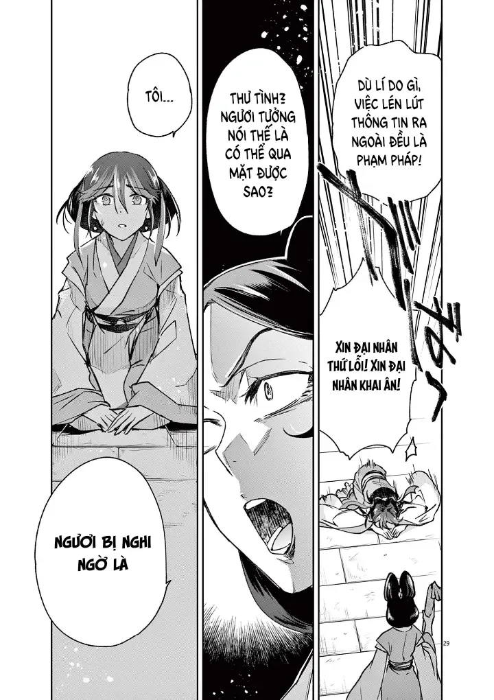 Ansatsu Koukyuu: Ansatsu Nyokan Karin Wa Yuttari Ikitai Chapter 4 - Trang 31