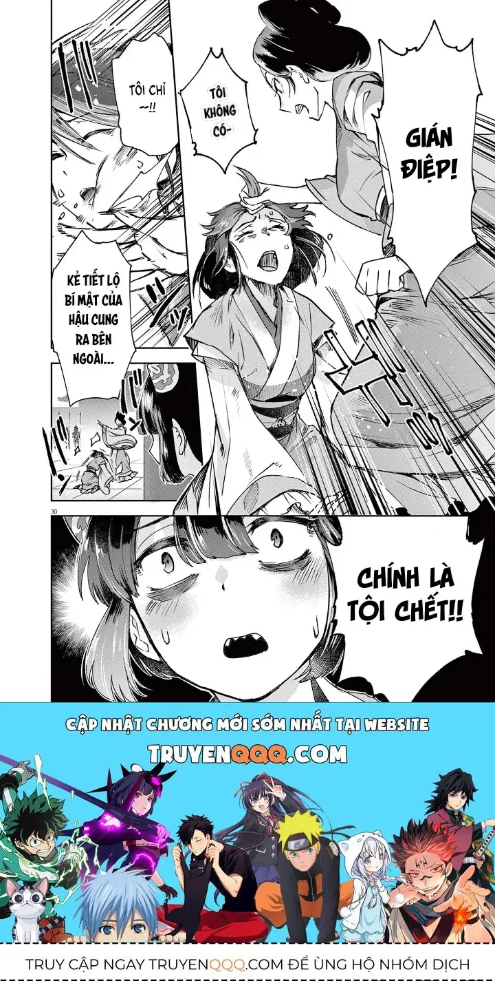 Ansatsu Koukyuu: Ansatsu Nyokan Karin Wa Yuttari Ikitai Chapter 4 - Trang 32