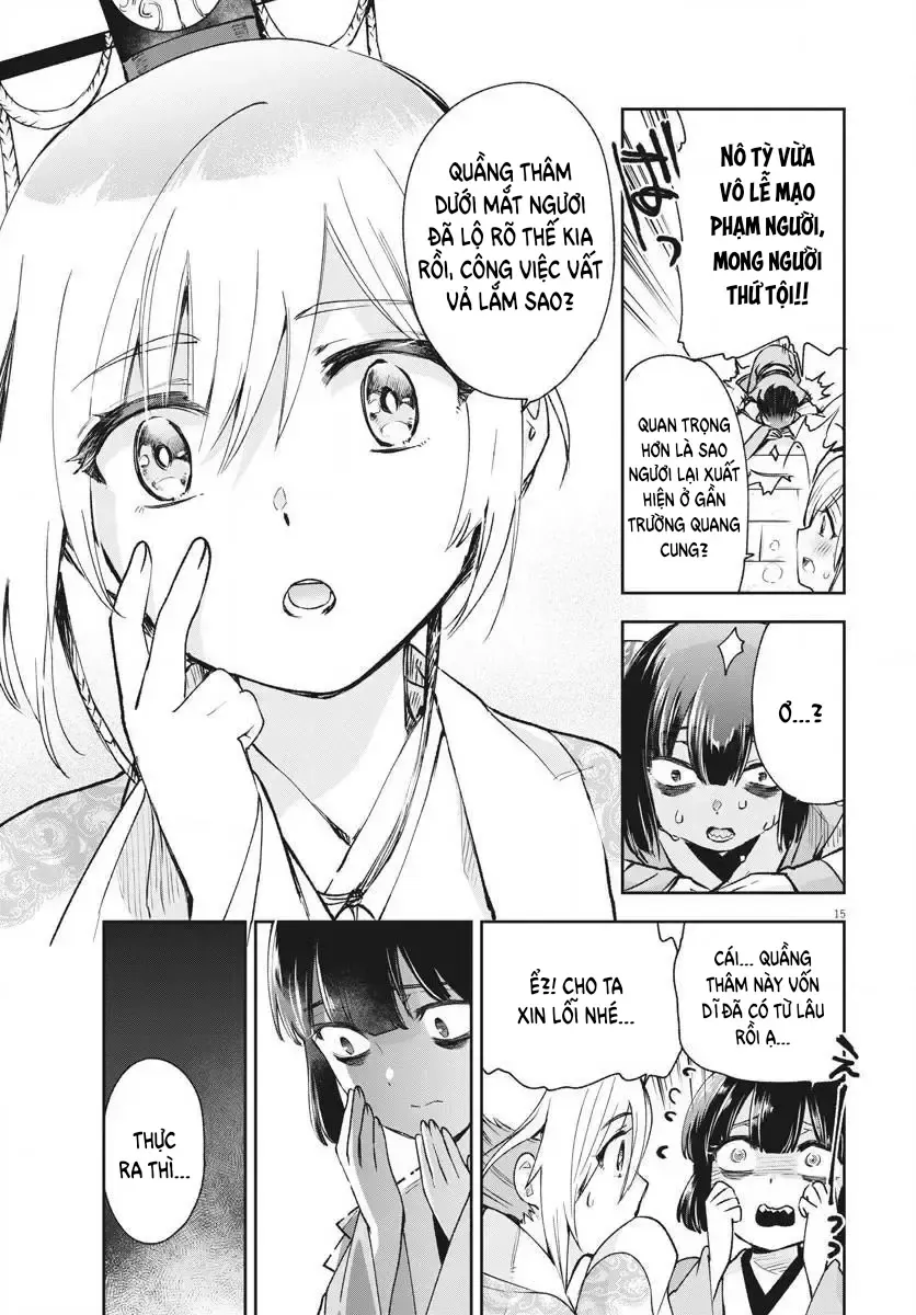 Ansatsu Koukyuu: Ansatsu Nyokan Karin Wa Yuttari Ikitai Chapter 5 - Trang 16