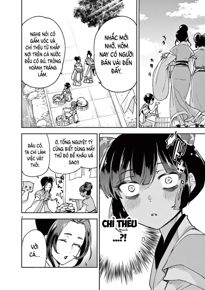 Ansatsu Koukyuu: Ansatsu Nyokan Karin Wa Yuttari Ikitai Chapter 6 - Trang 10