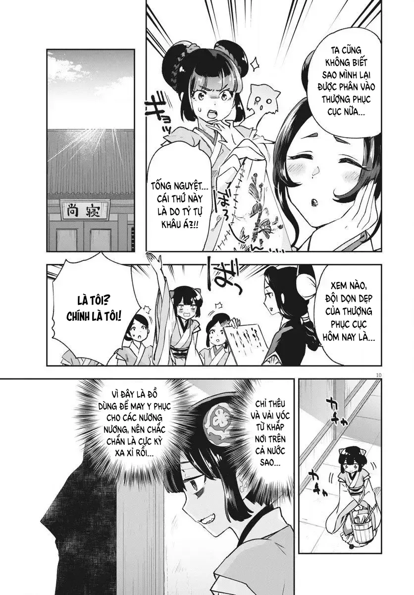 Ansatsu Koukyuu: Ansatsu Nyokan Karin Wa Yuttari Ikitai Chapter 6 - Trang 11
