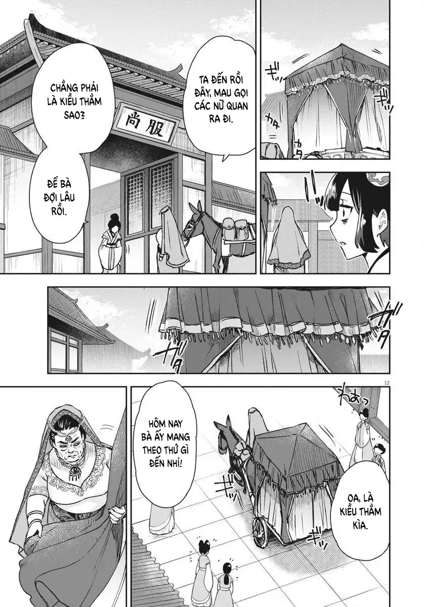 Ansatsu Koukyuu: Ansatsu Nyokan Karin Wa Yuttari Ikitai Chapter 6 - Trang 13