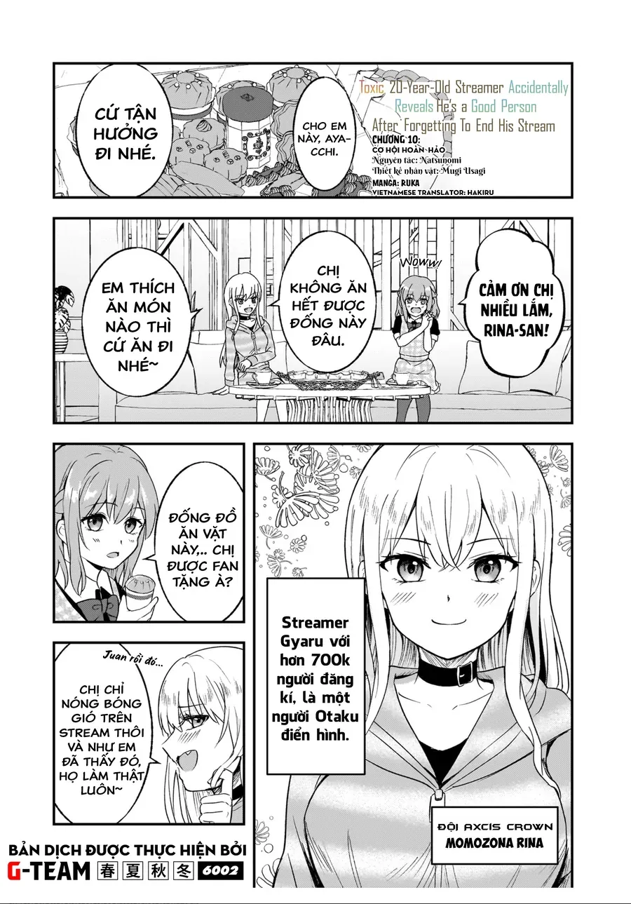 Aorikei Game Haishinsha (20-Sai), Haishin No Kiri Wasure Ni Yori Ii Hito Bare Suru. Chapter 10 - Trang 3