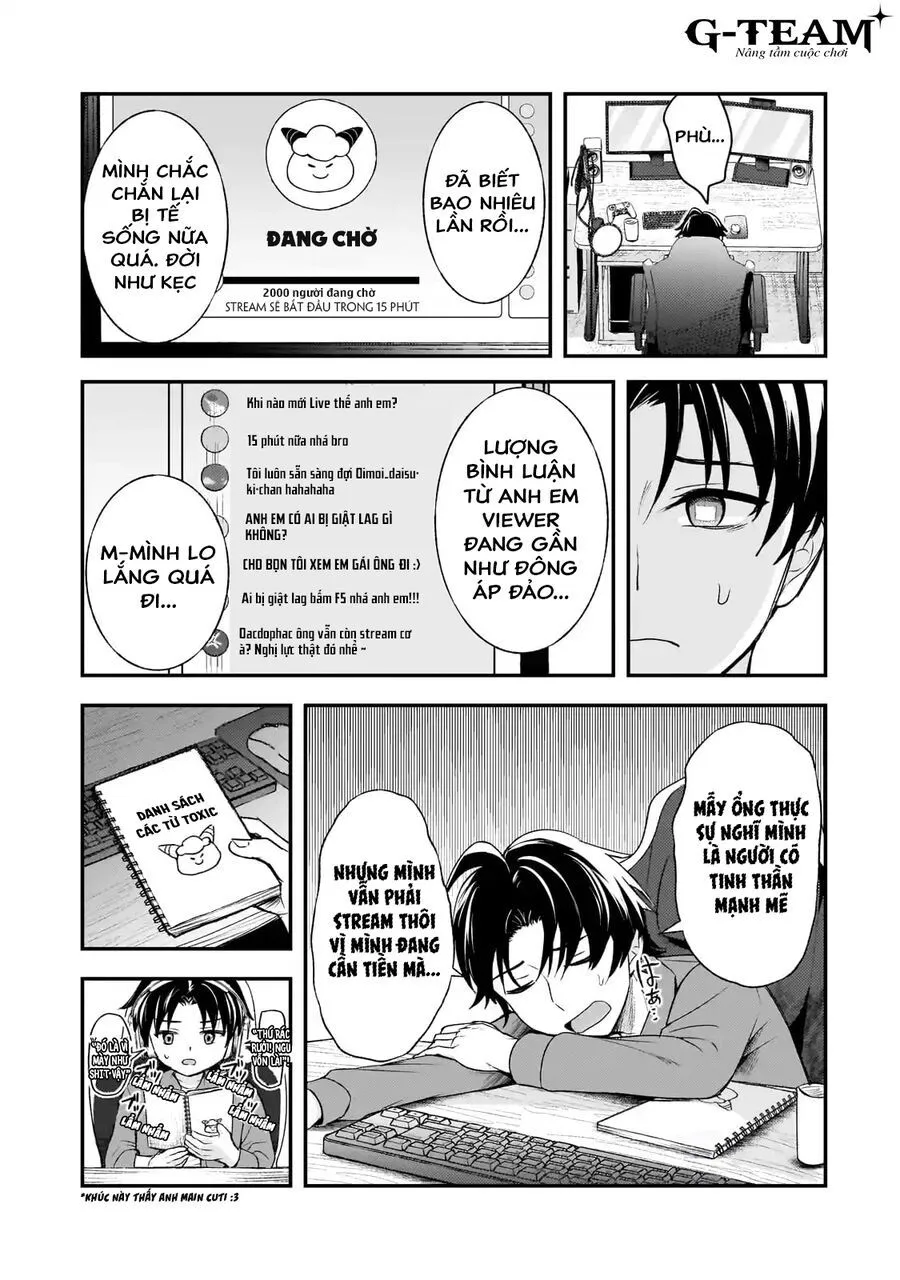 Aorikei Game Haishinsha (20-Sai), Haishin No Kiri Wasure Ni Yori Ii Hito Bare Suru. Chapter 6.1 - Trang 17