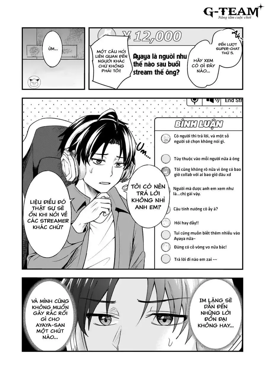 Aorikei Game Haishinsha (20-Sai), Haishin No Kiri Wasure Ni Yori Ii Hito Bare Suru. Chapter 6.2 - Trang 9