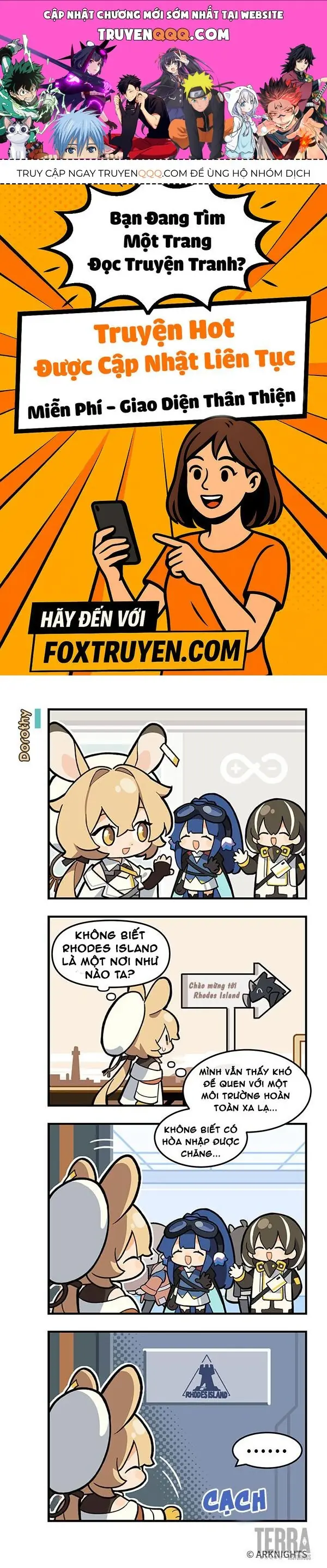 Arknights: 123 Rhodes Island!? Chapter 28 - Trang 1