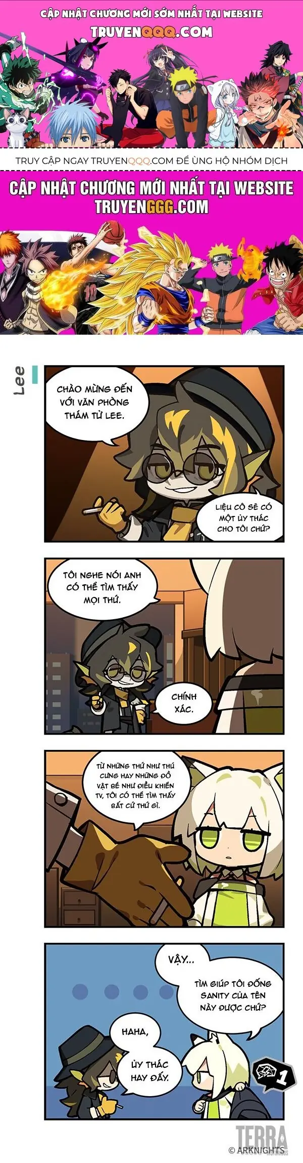 Arknights: 123 Rhodes Island!? Chapter 4 - Trang 1