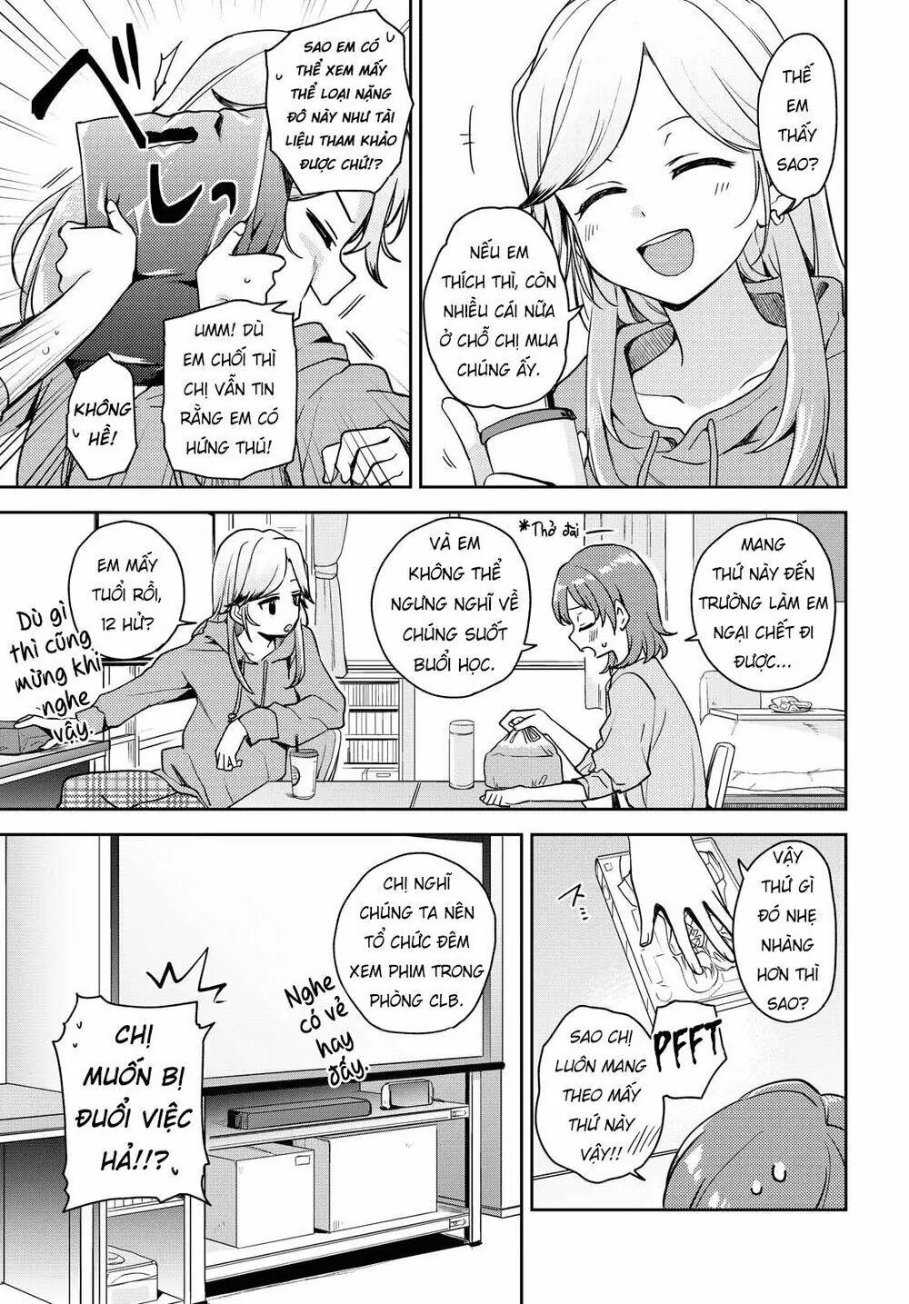 Asumi-Chan Is Interested In Lesbian Brothels! Chapter 2 - Trang 14