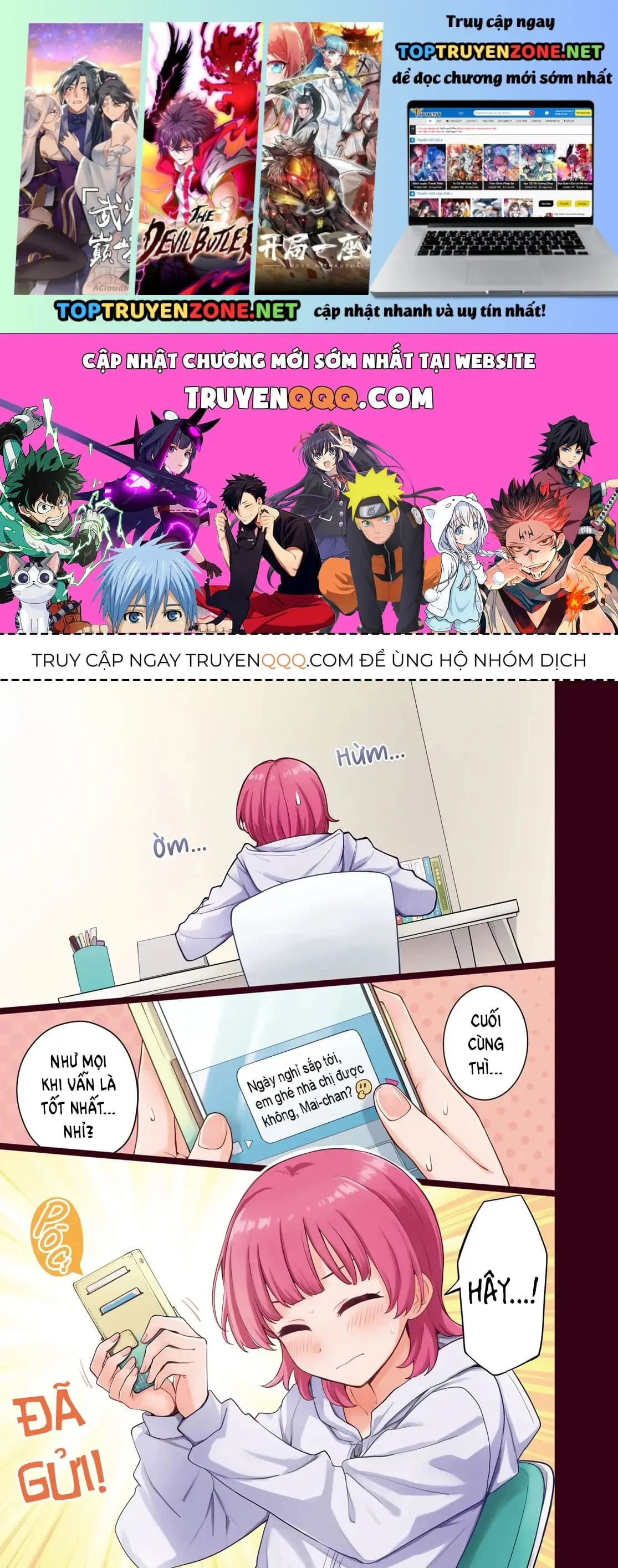 Asumi-Chan Is Interested In Lesbian Brothels! Chapter 35 - Trang 3