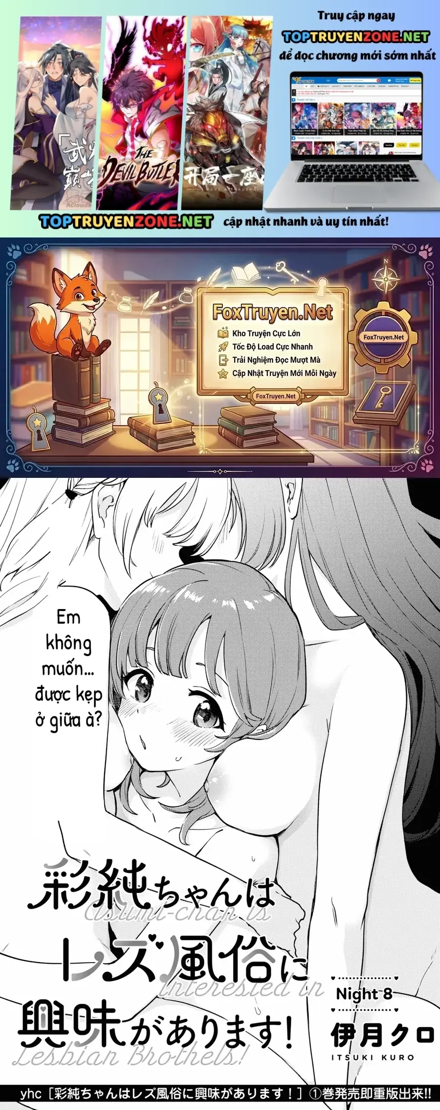 Asumi-Chan Is Interested In Lesbian Brothels! Chapter 8 - Trang 3