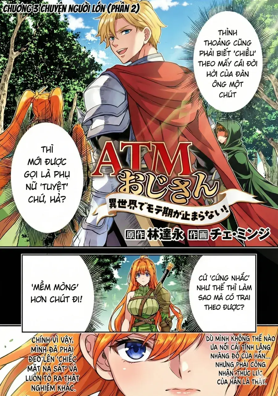Atm Ojisan - Isekai De Mote-Ki Ga Tomaranai! Chapter 3 - Trang 4