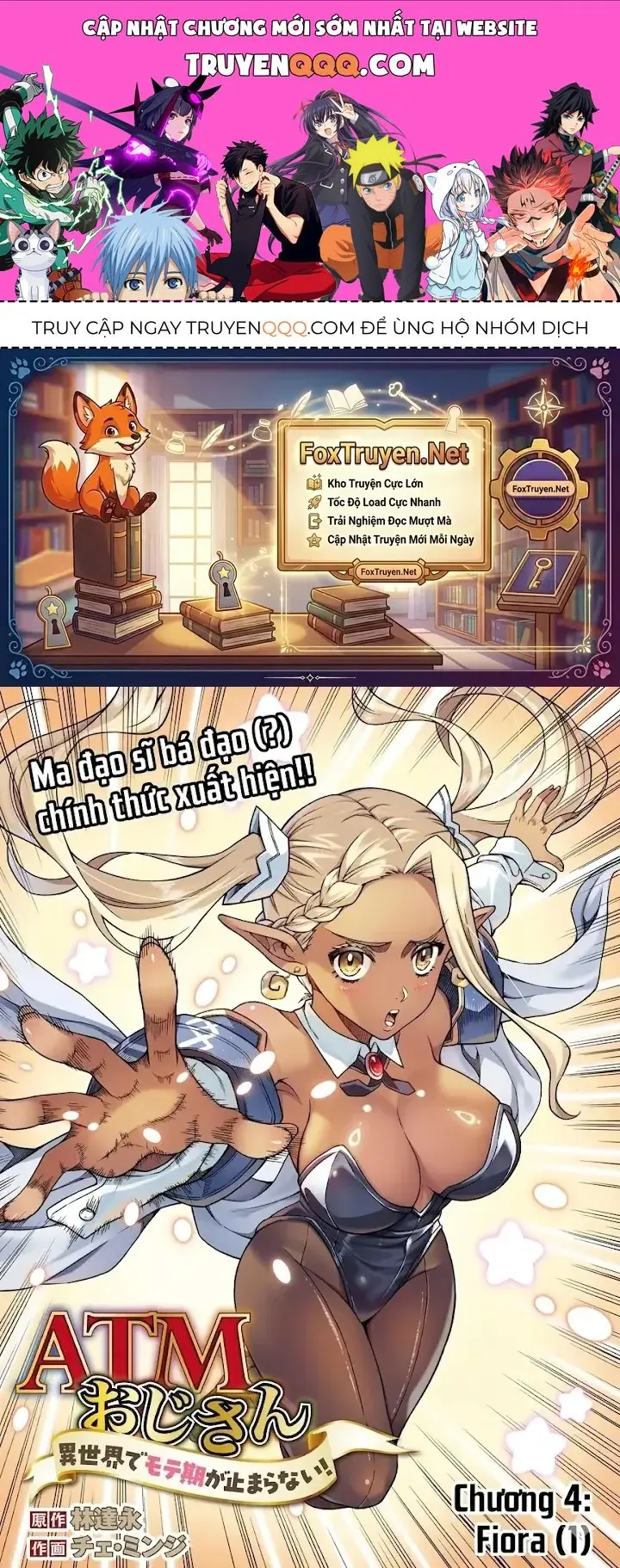 Atm Ojisan - Isekai De Mote-Ki Ga Tomaranai! Chapter 4 - Trang 2