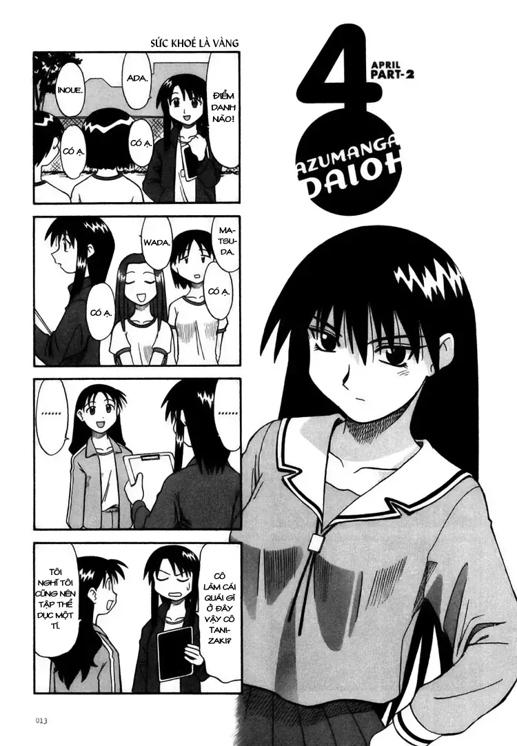Azumanga Daioh Chapter 2 - Trang 3