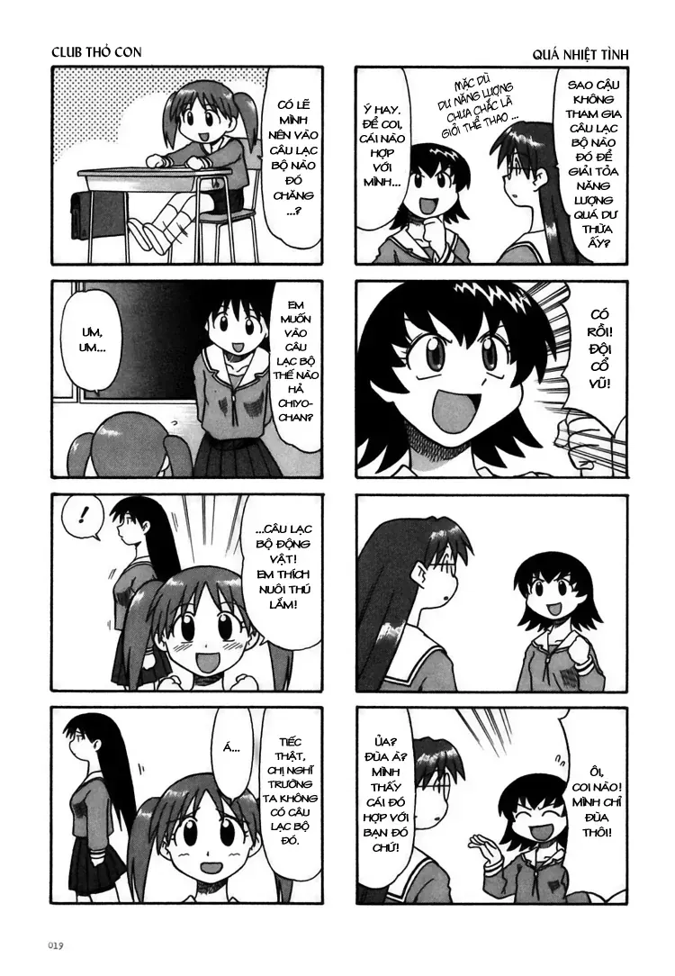 Azumanga Daioh Chapter 2 - Trang 9