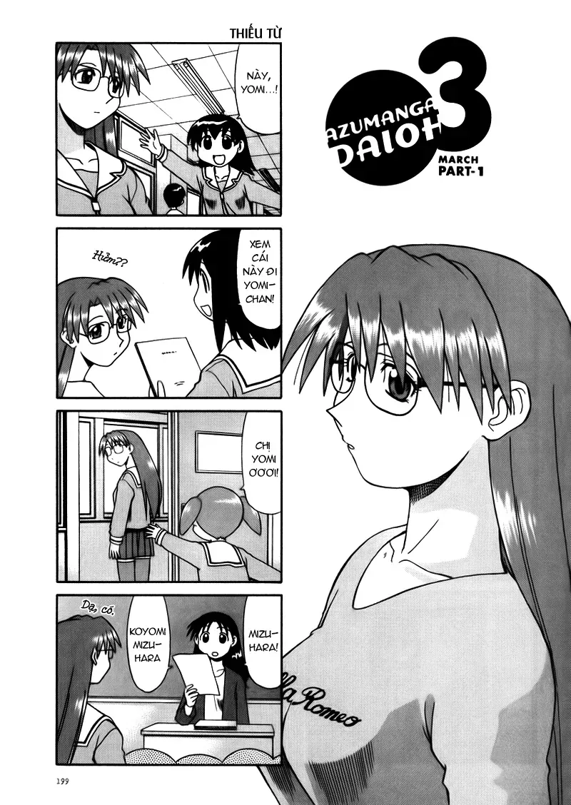 Azumanga Daioh Chapter 21 - Trang 3