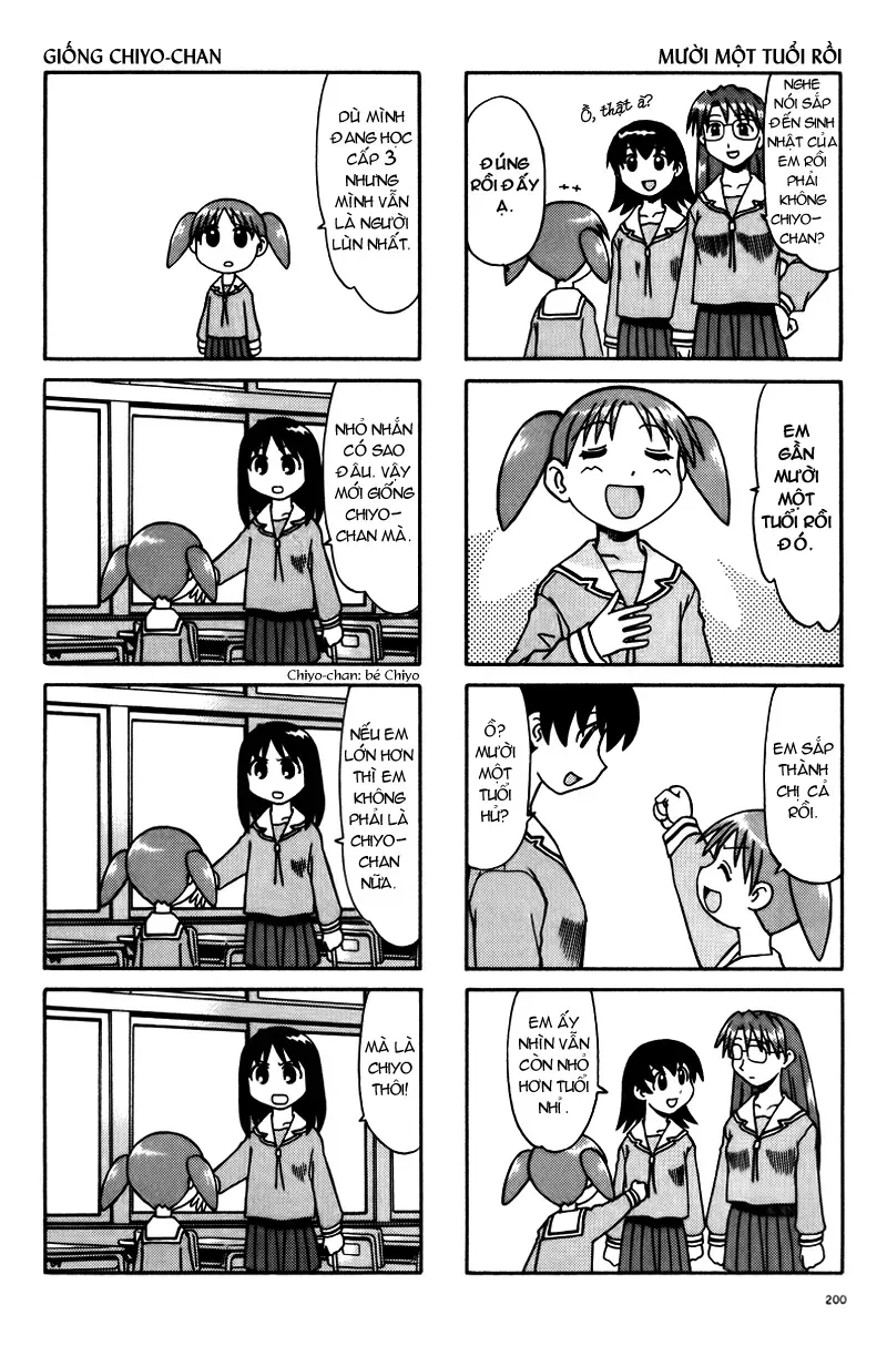 Azumanga Daioh Chapter 21 - Trang 4