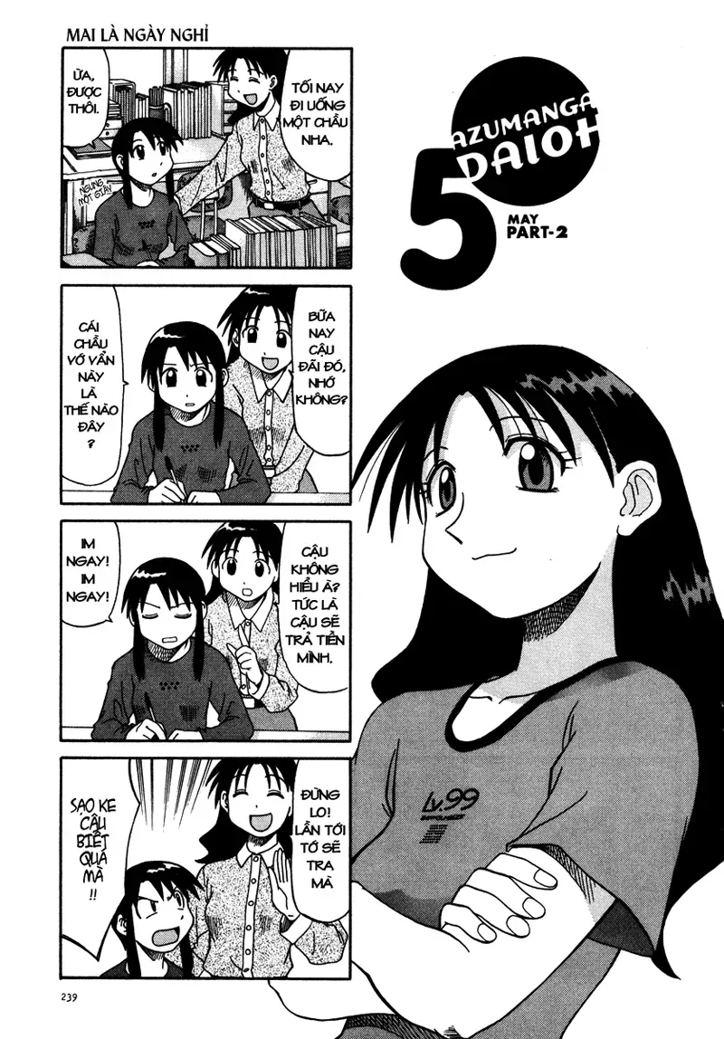 Azumanga Daioh Chapter 26 - Trang 3