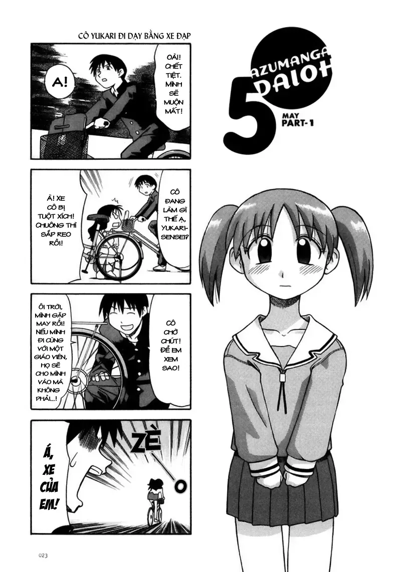 Azumanga Daioh Chapter 3 - Trang 3