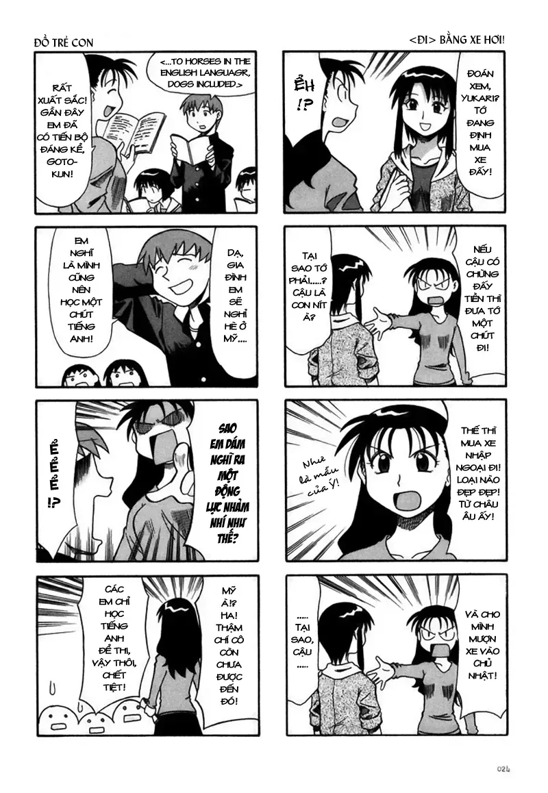 Azumanga Daioh Chapter 3 - Trang 4