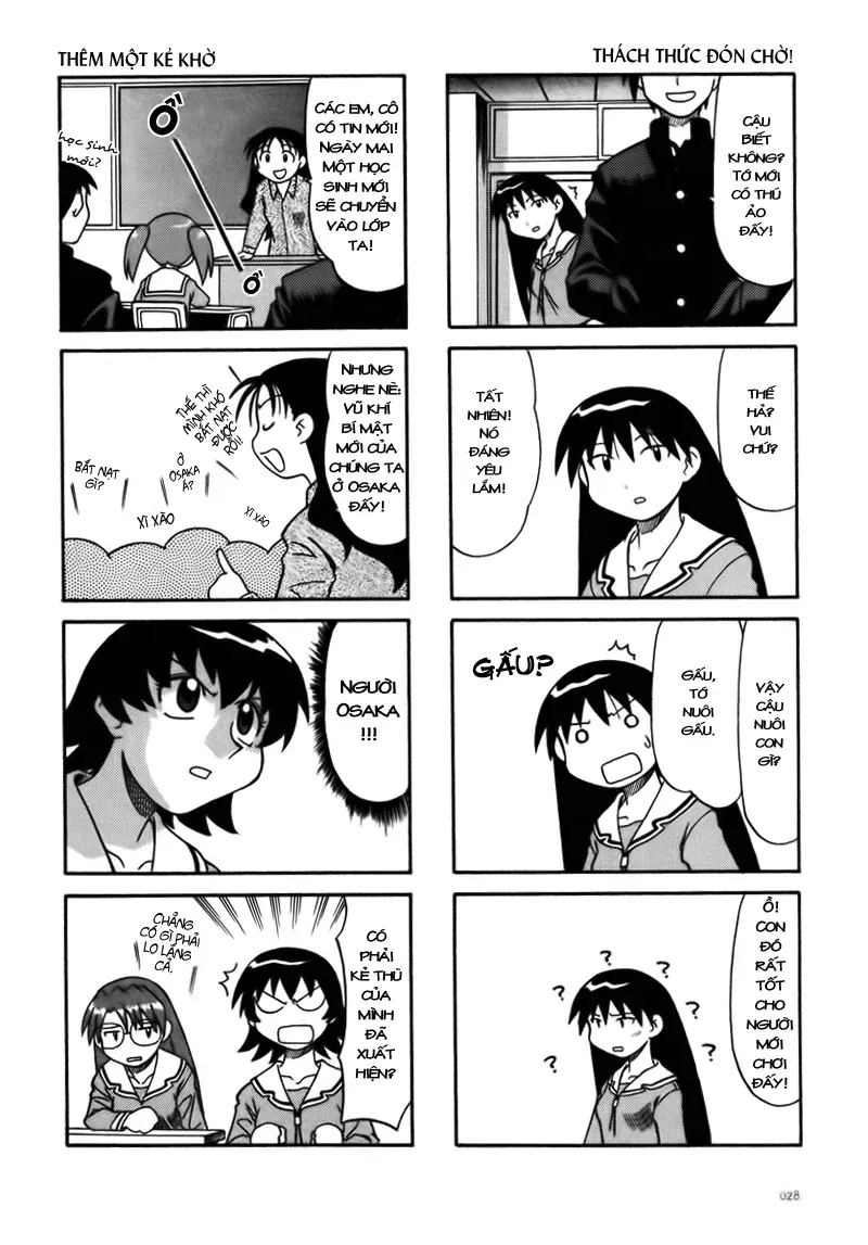 Azumanga Daioh Chapter 3 - Trang 8