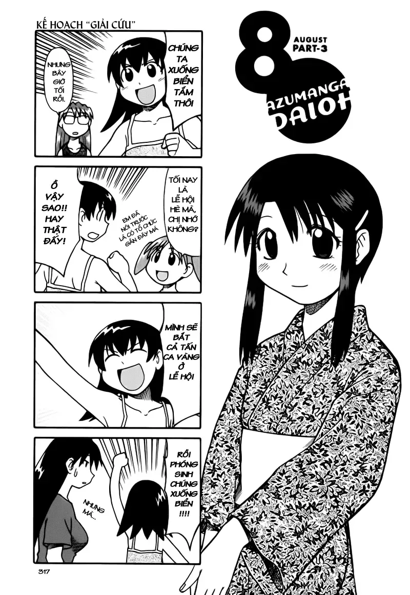 Azumanga Daioh Chapter 33 - Trang 3