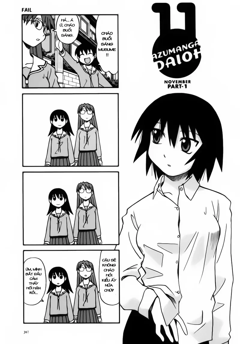 Azumanga Daioh Chapter 38 - Trang 3