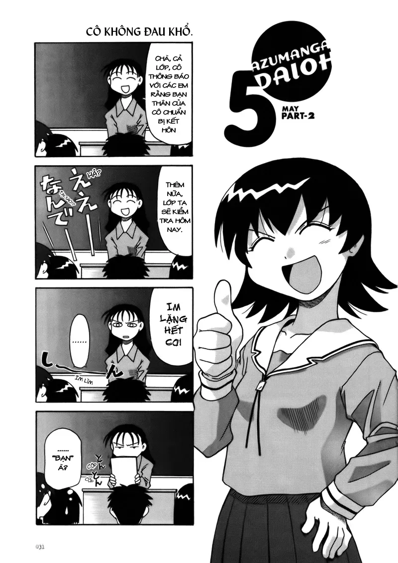 Azumanga Daioh Chapter 4 - Trang 3