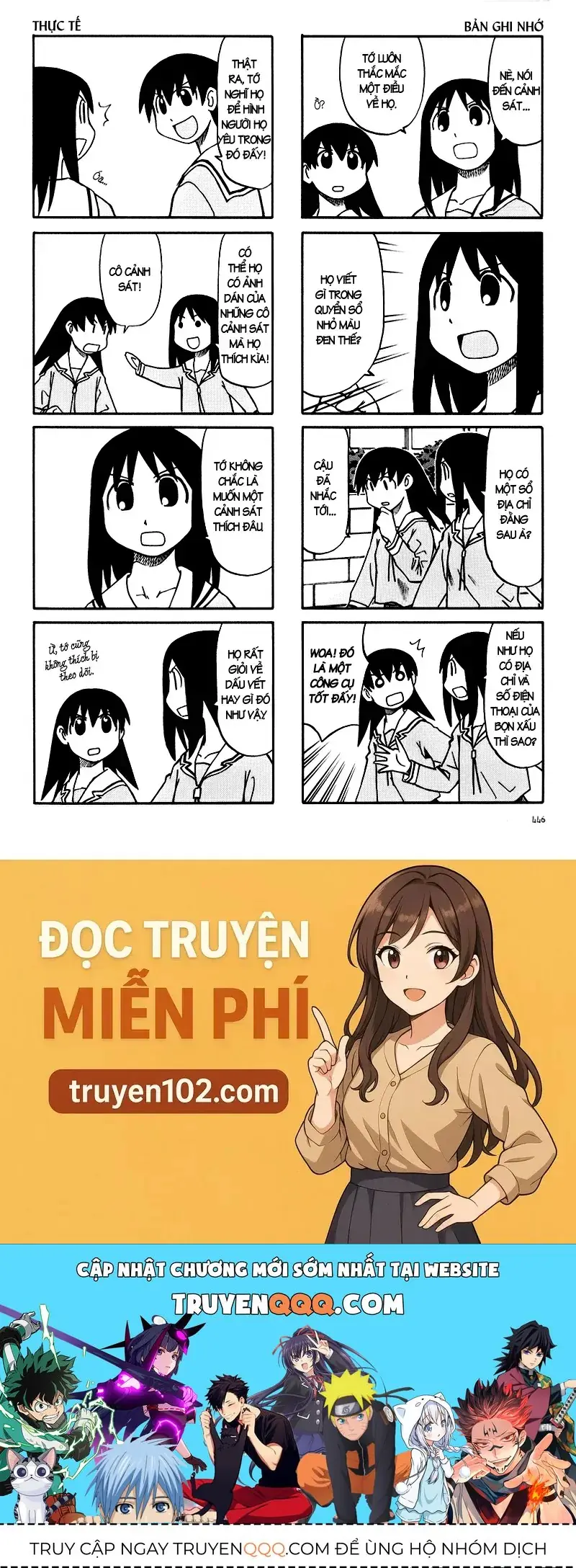 Azumanga Daioh Chapter 46 - Trang 10