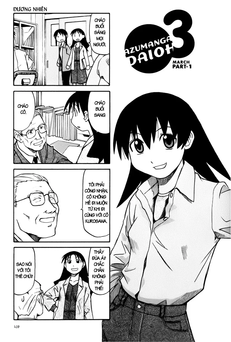Azumanga Daioh Chapter 46 - Trang 3