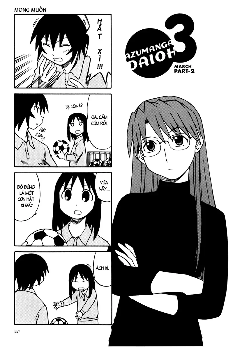 Azumanga Daioh Chapter 47 - Trang 3
