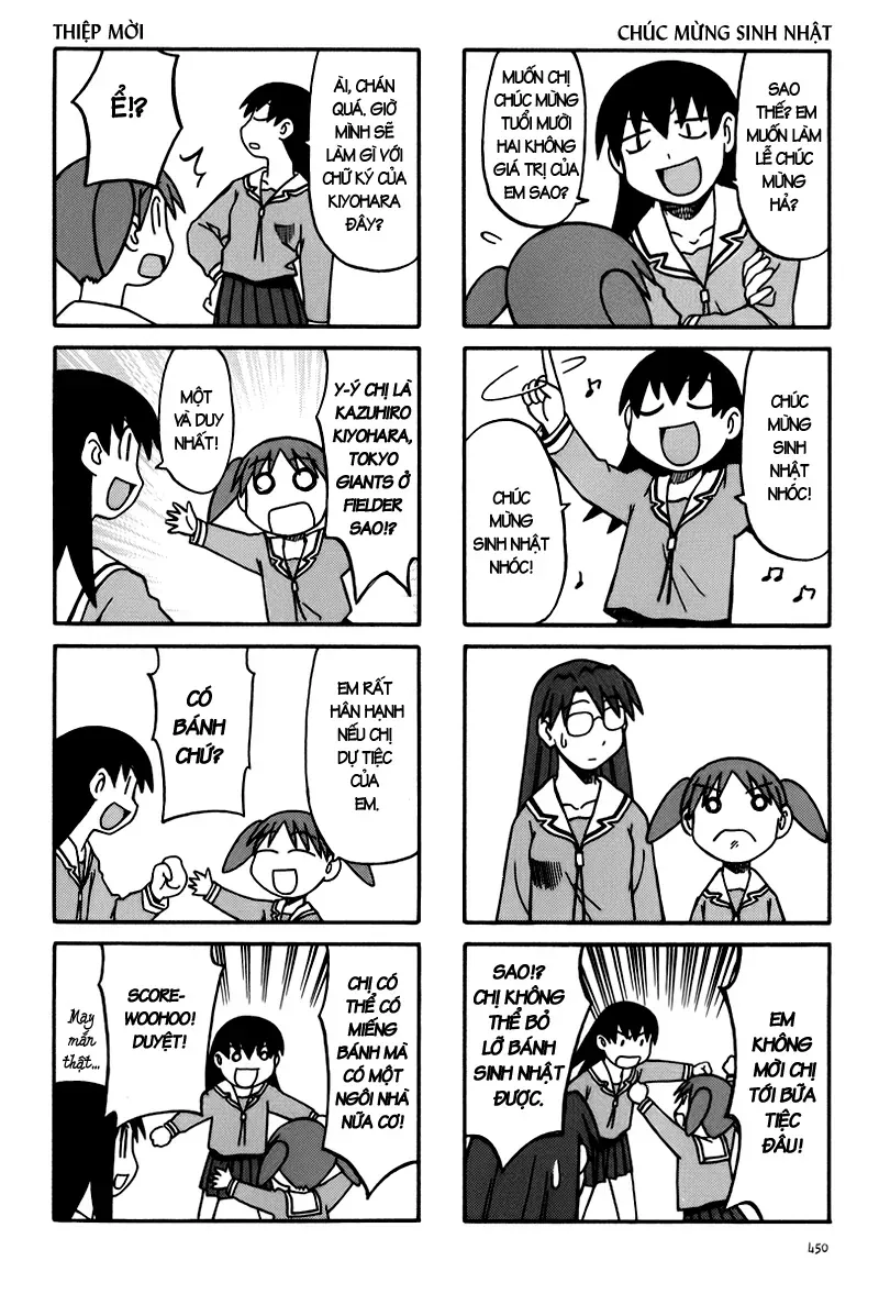 Azumanga Daioh Chapter 47 - Trang 6