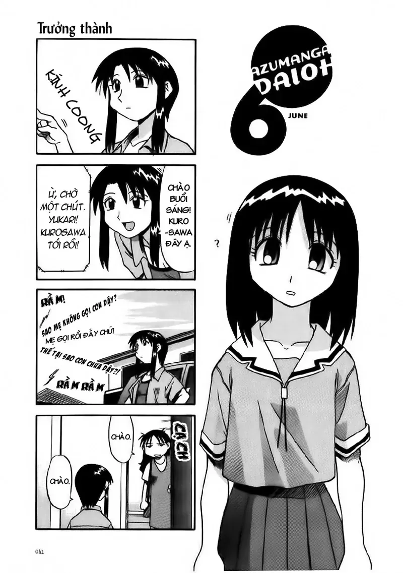 Azumanga Daioh Chapter 5 - Trang 3