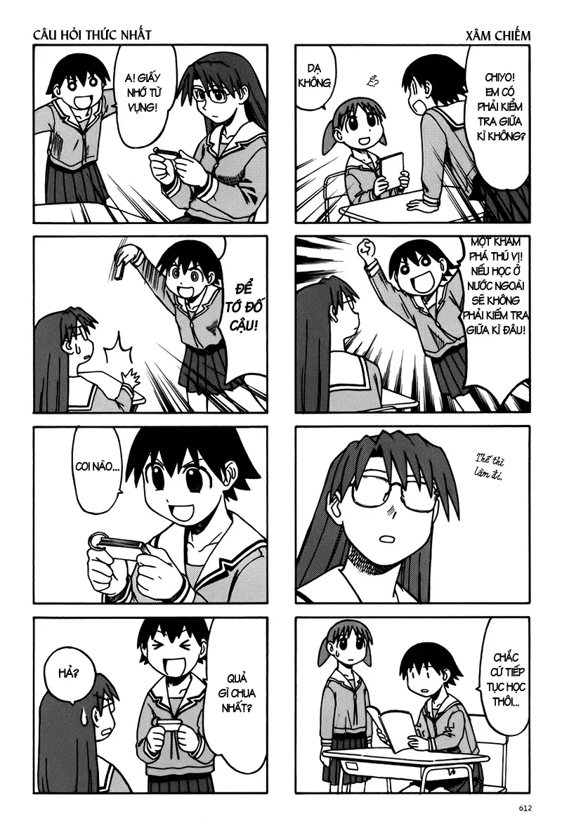 Azumanga Daioh Chapter 63 - Trang 4