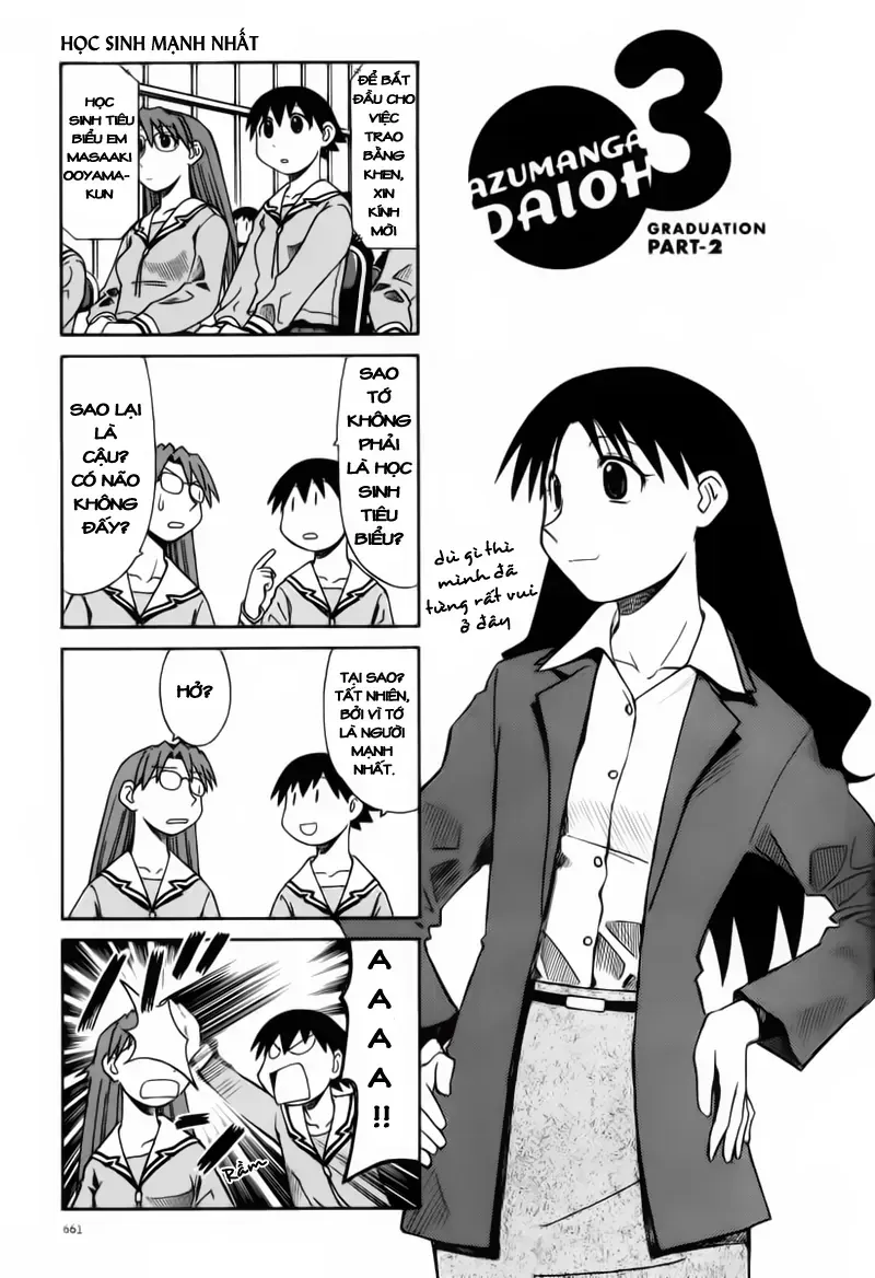 Azumanga Daioh Chapter 69 - Trang 3