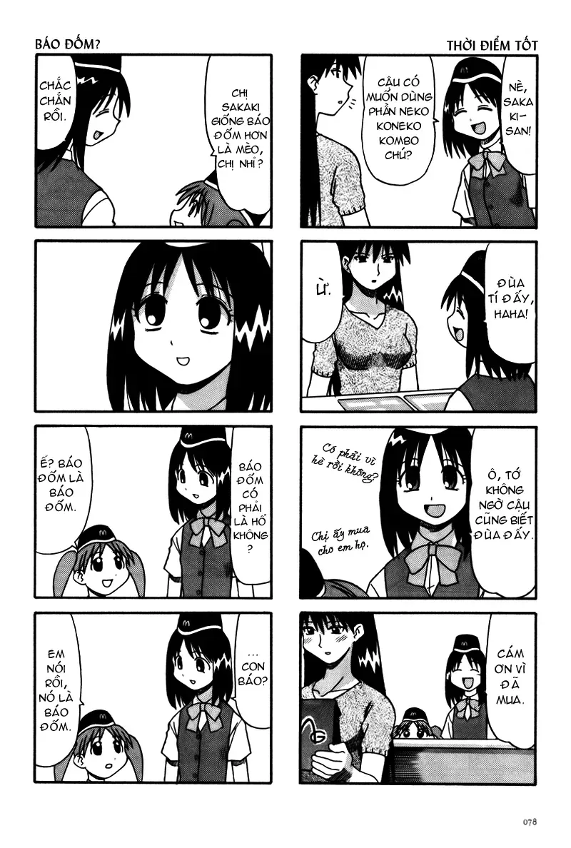 Azumanga Daioh Chapter 8 - Trang 8