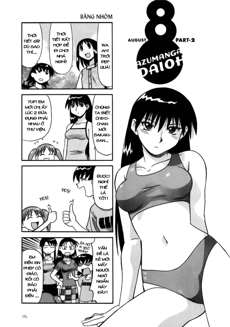 Azumanga Daioh Chapter 9 - Trang 3