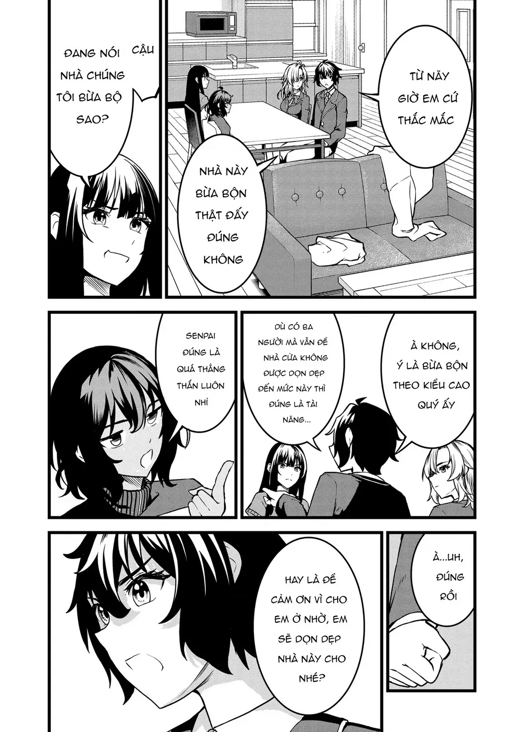 Ba chị em thiên tài xinh đẹp chỉ đáng yêu với mỗi mình tôi! Chapter 2 - Trang 9