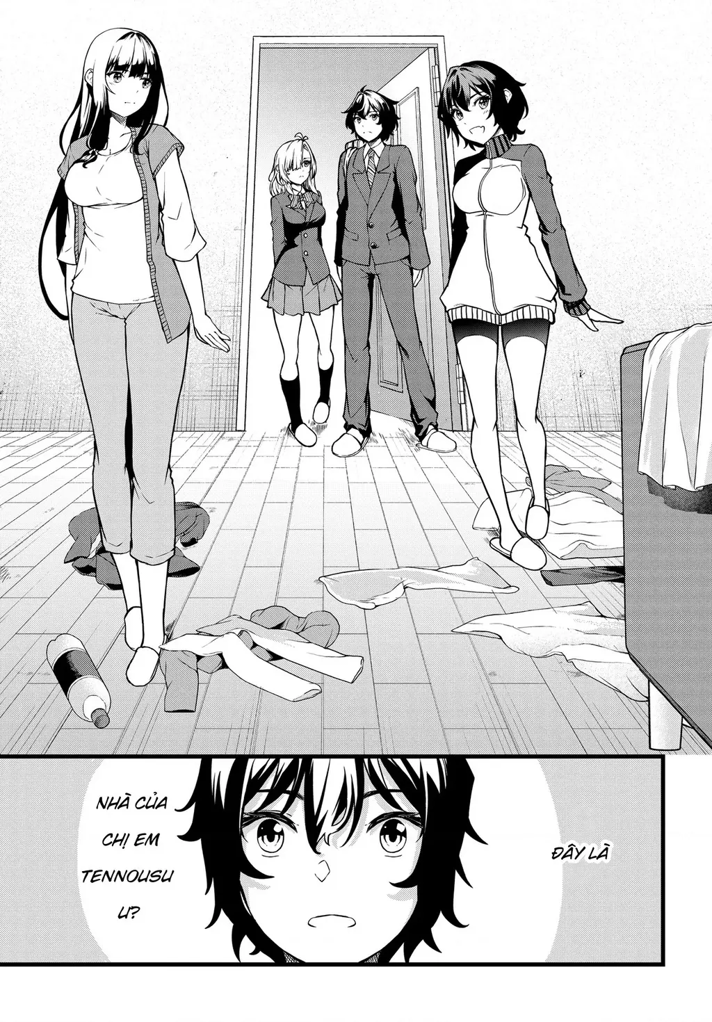 Ba chị em thiên tài xinh đẹp chỉ đáng yêu với mỗi mình tôi! Chapter 2 - Trang 4