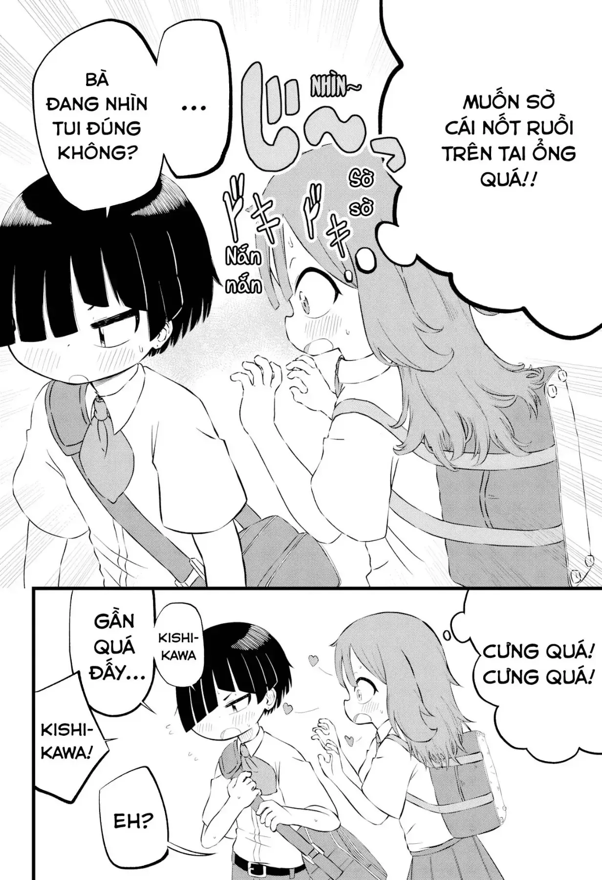 Bà Đang Nhìn Tôi Đấy À Kishikawa? Chapter 1 - Trang 18