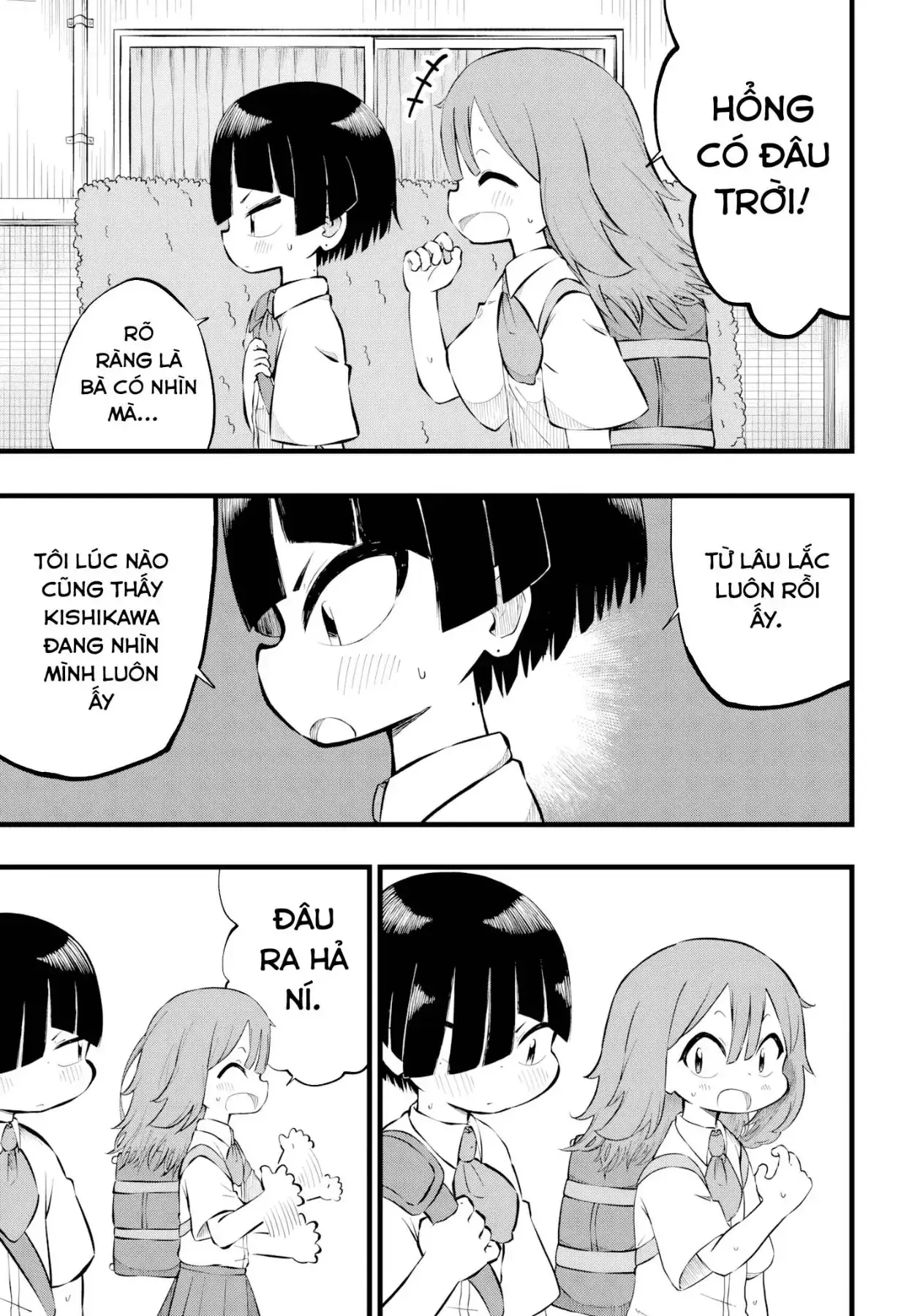 Bà Đang Nhìn Tôi Đấy À Kishikawa? Chapter 1 - Trang 5