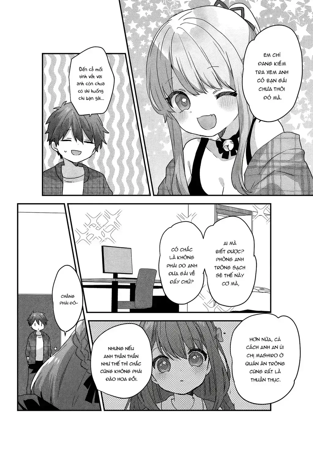 Ba Mỹ Nữ Mà Ai Cũng Đồn Trong Trường, Hóa Ra Là Những Cô Em Gái Thất Lạc Của Mình Sao. Chapter 2 - Trang 16