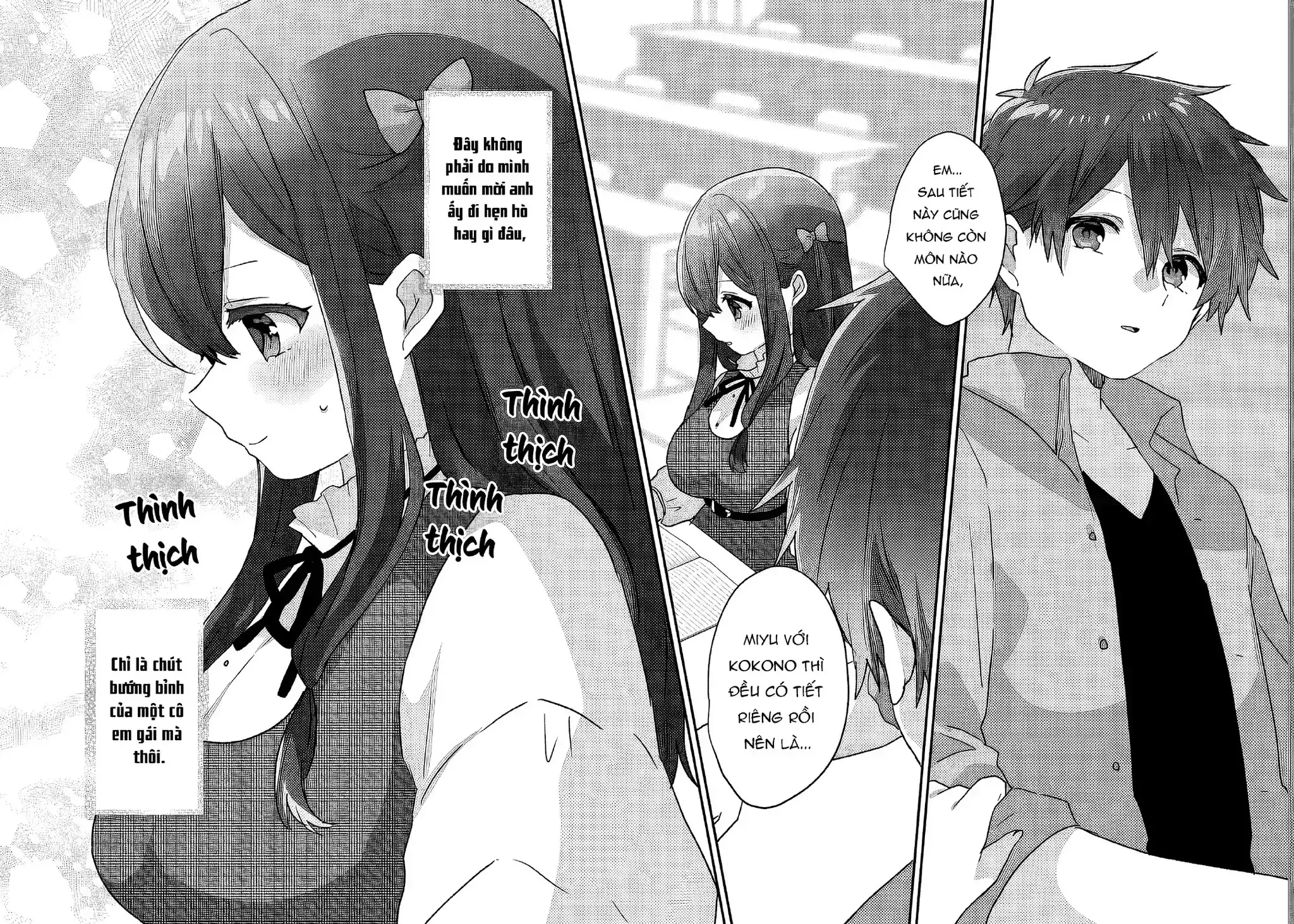 Ba Mỹ Nữ Mà Ai Cũng Đồn Trong Trường, Hóa Ra Là Những Cô Em Gái Thất Lạc Của Mình Sao. Chapter 3 - Trang 20