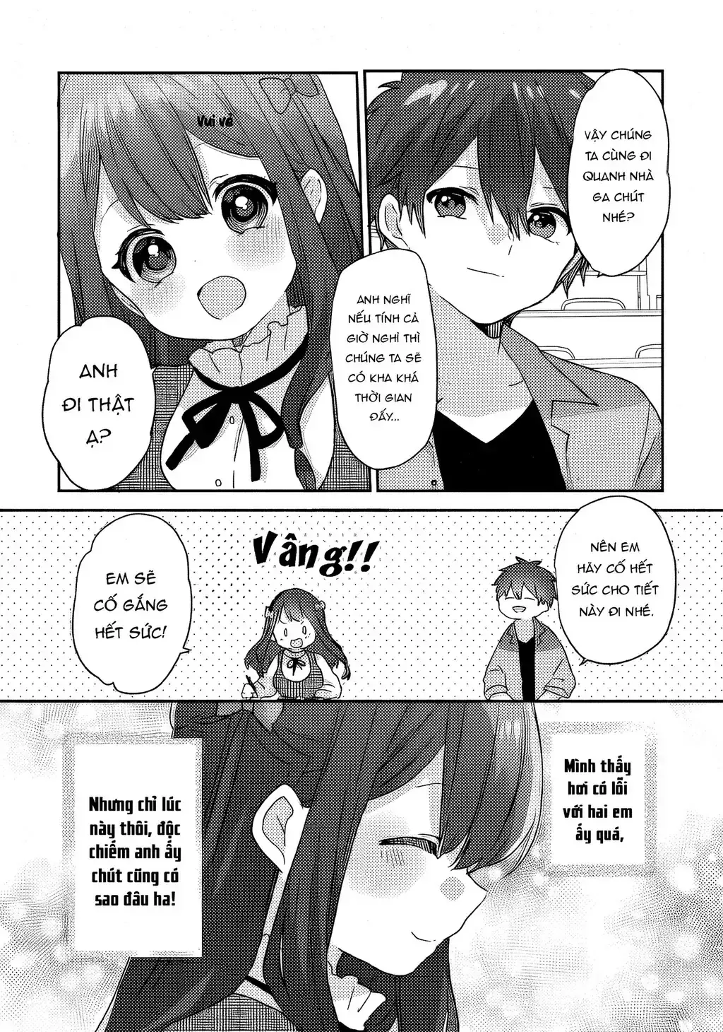 Ba Mỹ Nữ Mà Ai Cũng Đồn Trong Trường, Hóa Ra Là Những Cô Em Gái Thất Lạc Của Mình Sao. Chapter 3 - Trang 21