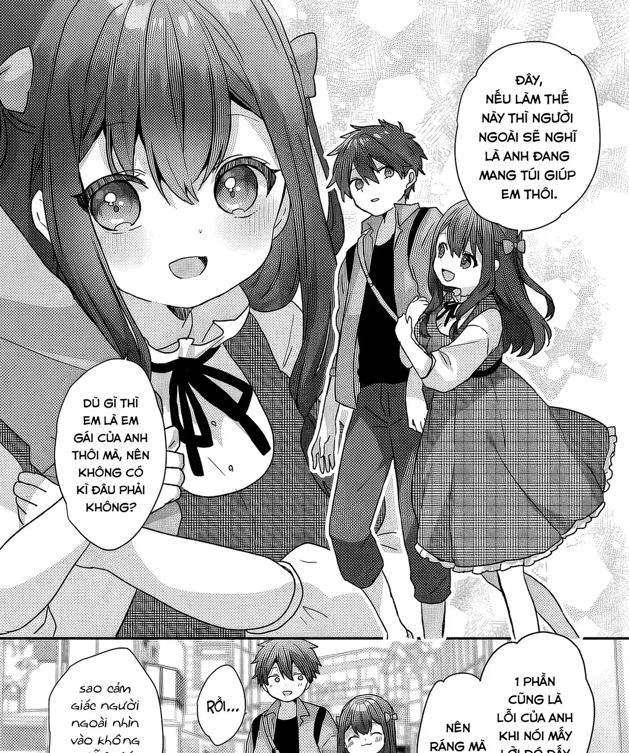 Ba Mỹ Nữ Mà Ai Cũng Đồn Trong Trường, Hóa Ra Là Những Cô Em Gái Thất Lạc Của Mình Sao. Chapter 4 - Trang 12