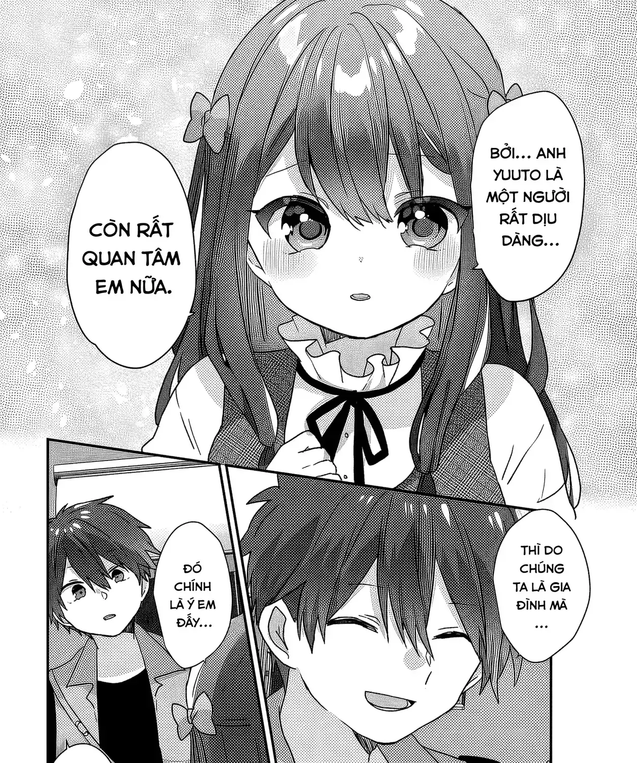 Ba Mỹ Nữ Mà Ai Cũng Đồn Trong Trường, Hóa Ra Là Những Cô Em Gái Thất Lạc Của Mình Sao. Chapter 4 - Trang 32